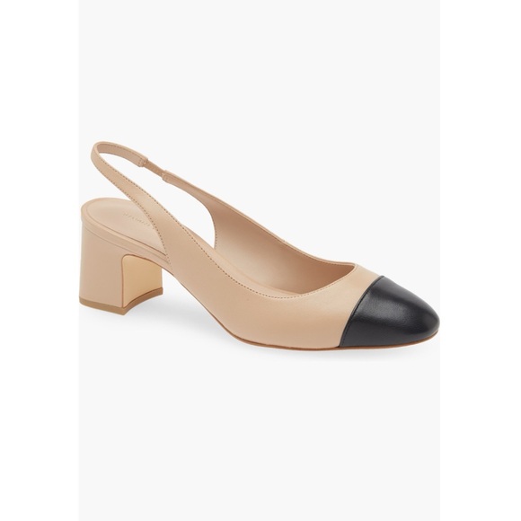 New Stuart Weitzman Milla 55 Slingback Pump Sz US 8.5 - Picture 1 of 14